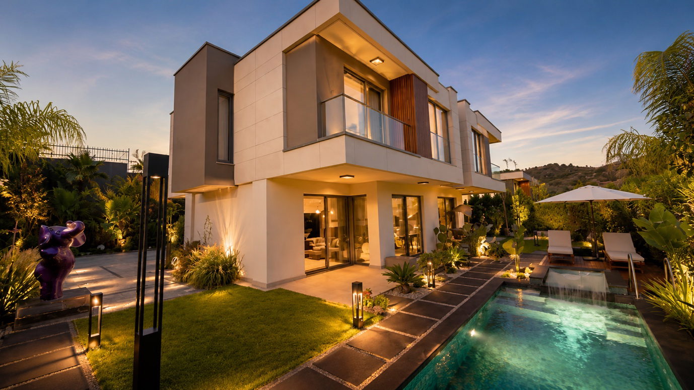 Shelton Magia'da Adabükü'nün doğallığını, sakinliğini ve premium yaşam anlayışını modern mimariyle buluşturan ayrıcalıklı villa yaşamı.